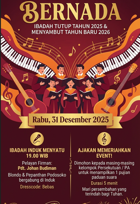 IBADAH TUTUP TAHUN 31 DESEMBER 2025